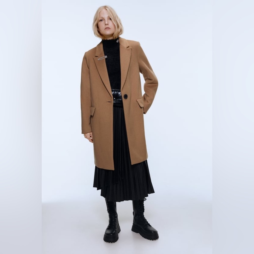 Zara Camel Coat
